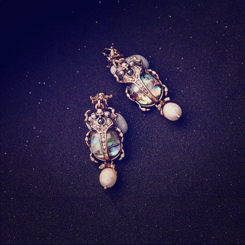 New Beetle earrings